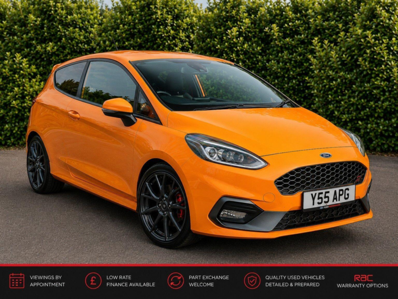 2019 Ford Fiesta 1.5t Ecoboost St Performance Edition Euro 6 (s/s) 3dr in Orange — image 1