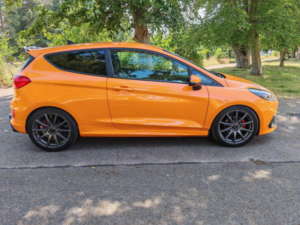 2019 Ford Fiesta 1.5t Ecoboost St Performance Edition Euro 6 (s/s) 3dr in Orange — image 3