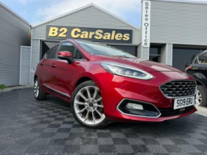 2019 Ford Fiesta 1.5 Tdci Vignale Euro 6 (s/s) 5dr in Red — image 2