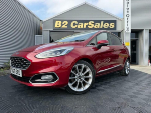 2019 Ford Fiesta 1.5 Tdci Vignale Euro 6 (s/s) 5dr in Red — image 5
