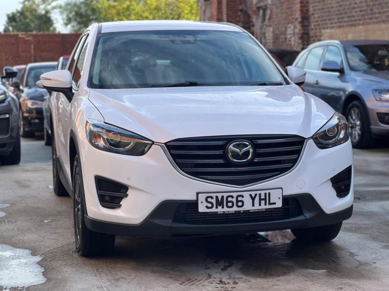 2017 Mazda Cx-5 2.2 Skyactiv-D Sport Nav Auto 4WD Euro 6 (s/s) 5dr in White — image 1