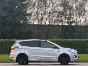 2017 Ford Kuga 2.0 Tdci St-Line X Powershift AWD Euro 6 (s/s) 5dr in Silver — image 2