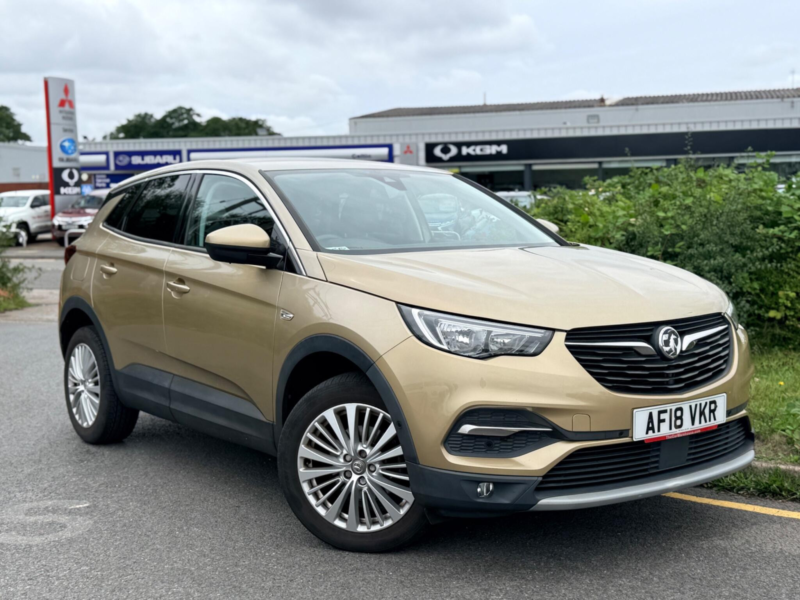 2018 Vauxhall Grandland X 1.2 Turbo Tech Line Nav Euro 6 (s/s) 5dr in Gold — image 1