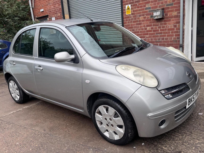 2007 Nissan Micra 1.2 16v Spirita 5dr in Silver — image 1