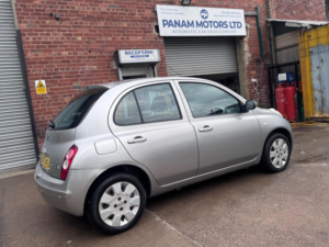 2007 Nissan Micra 1.2 16v Spirita 5dr in Silver — image 6