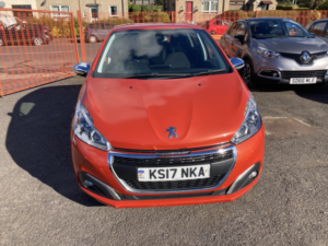 2017 Peugeot 208 1.2 Puretech Allure in Orange — image 2