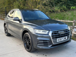 2017 Audi Q5 2.0 Tfsi S Line S Tronic Quattro Euro 6 (s/s) 5dr in Grey — image 5