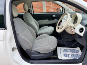 2014 Fiat 500 1.2 Lounge Euro 6 (s/s) 3dr in White — image 3