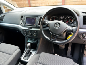 2019 Volkswagen Sharan 4 SEAT Auto Wheelchair Accessible Disabled Access Vehicle Wav in Blue — image 2