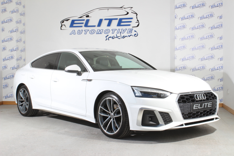 2020 Audi A5 2.0 Tdi 35 S Line Sportback 5dr Diesel S Tronic Euro 6 (s/s) (163 Ps) in White — image 1