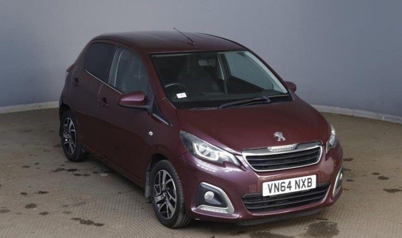 2014 Peugeot 108 1.2 Vti Puretech Allure Euro 5 5dr in Purple — image 1