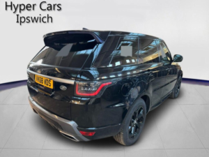 2018 Land Rover Range Rover Sport 2.0 P400e 13.1kwh Hse Auto 4WD Euro 6 (s/s) 5dr in Black — image 4