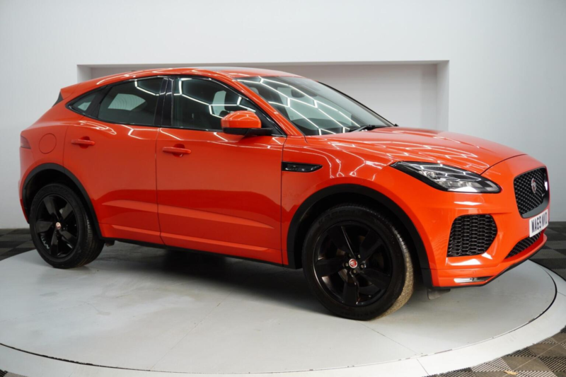 2019 Jaguar E-Pace 2.0 D180 Chequered Flag Auto AWD Euro 6 (s/s) 5dr in Orange — image 1