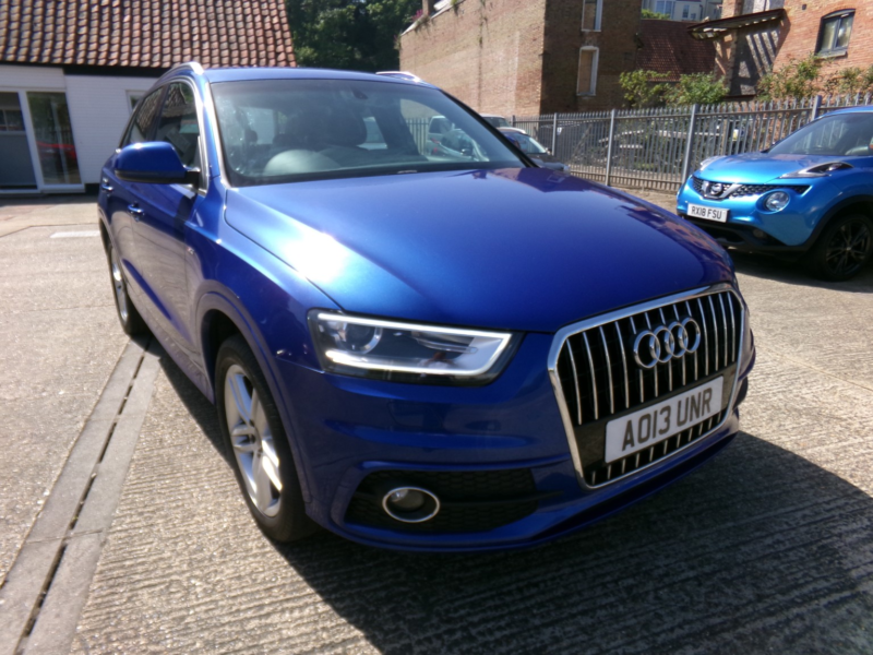 2013 Audi Q3 2.0 Tdi S Line in Blue — image 1