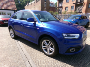 2013 Audi Q3 2.0 Tdi S Line in Blue — image 2