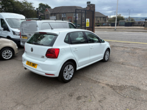 2016 Volkswagen Polo 1.2 Tsi Bluemotion Tech Se Hatchback 5dr Petrol Manual Euro 6 (s/s) (90 Ps) in White — image 3
