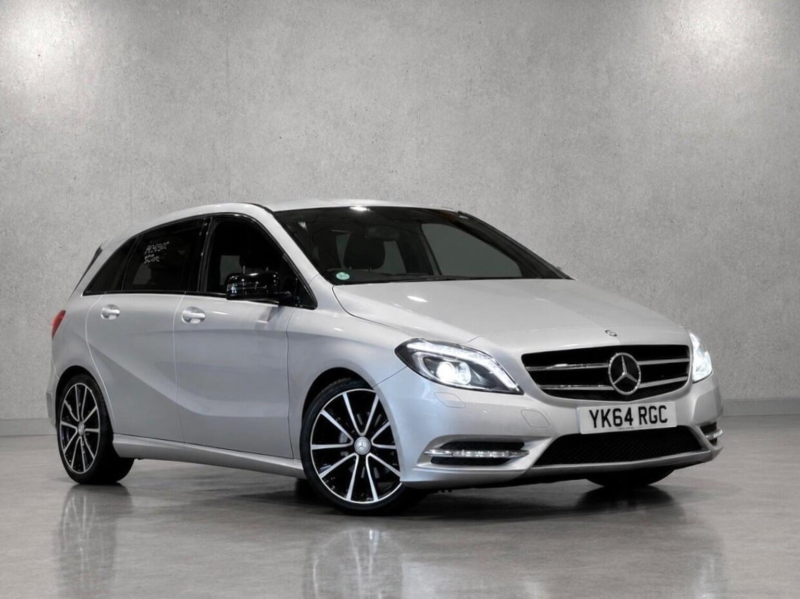 2014 Mercedes-Benz B Class 1.6 B180 Sport (premium) 7g-Dct Euro 6 (s/s) 5dr in Silver — image 1