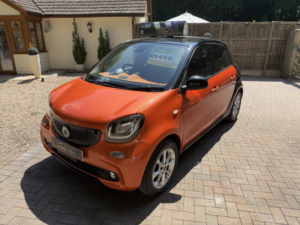 2016 Smart Forfour Hatchback (2014 - 2020) Automatic in Orange — image 3