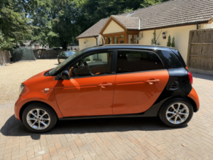 2016 Smart Forfour Hatchback (2014 - 2020) Automatic in Orange — image 4