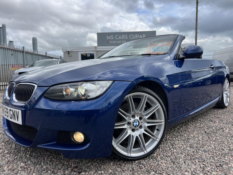 2009 BMW 3 Series 3.0 335i M Sport Highline Convertible in Blue — image 1