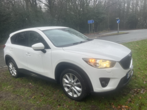 2014 Mazda Cx-5 2.2 Skyactiv-D Sport Nav in White — image 2