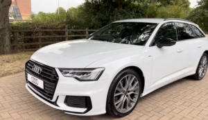 2020 Audi A6 Avant 2.0 Tfsi 45 Black Edition Estate in White — image 4