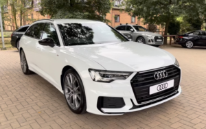 2020 Audi A6 Avant 2.0 Tfsi 45 Black Edition Estate in White — image 5
