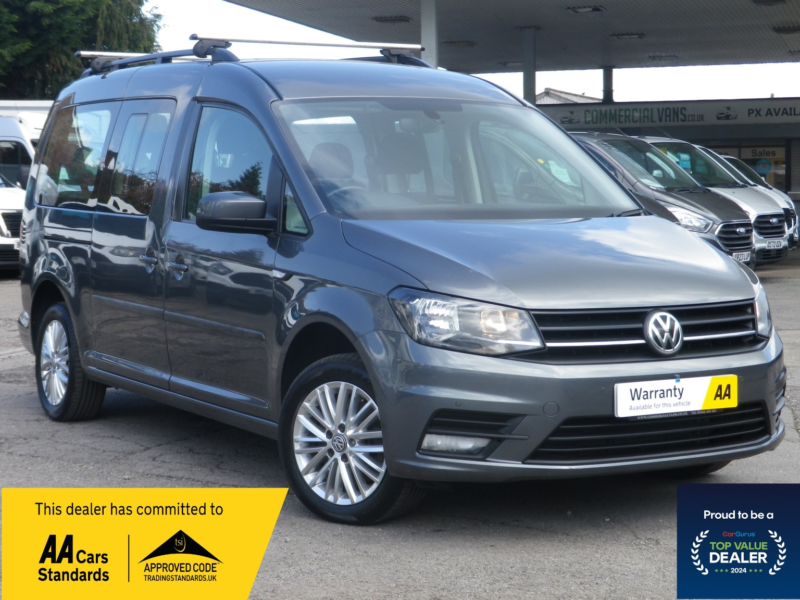 2020 Volkswagen Caddy Maxi Life 2.0 Tdi DSG Auto 7 Seater in Grey — image 1