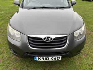 2010 Hyundai Santa Fe 2.2 Crdi Style 4WD Euro 5 5dr (5 Seat) in Grey — image 5