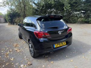 2018 Vauxhall Corsa 1.4 I Turbo Black Edition in Black — image 3