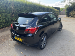 2018 Vauxhall Corsa 1.4 I Turbo Black Edition in Black — image 4