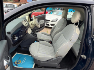 2011 Fiat 500 1.2 Lounge Euro 5 (s/s) 3dr in Blue — image 4