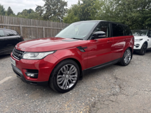 2014 Land Rover Range Rover Sport 3.0 Sd V6 Hse Dynamic SUV 5dr Diesel Auto 4WD Euro 5 (s/s) (292 Ps) in Red — image 3
