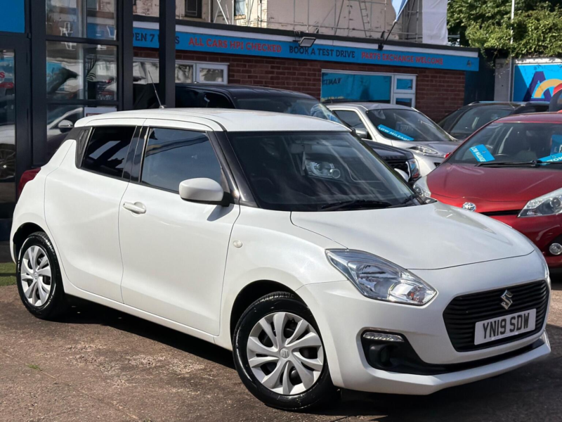 2019 Suzuki Swift 1.2 Dualjet Sz3 Euro 6 (s/s) 5dr in White — image 1