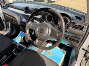 2019 Suzuki Swift 1.2 Dualjet Sz3 Euro 6 (s/s) 5dr in White — image 3