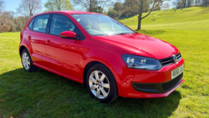 2010 Volkswagen Polo 1.4 Se DSG Euro 5 5dr in Red — image 4