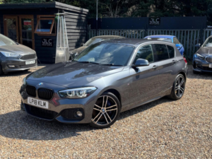 2018 BMW 1 Series 1.5 118i M Sport Shadow Edition Euro 6 (s/s) 5dr in Grey — image 4