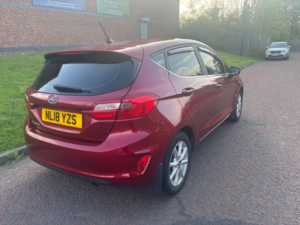 2018 Ford Fiesta 1.0t Ecoboost Zetec Hatchback 5dr Petrol Manual Euro 6 (s/s) (100 Ps) in Red — image 6