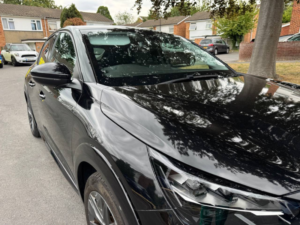 2022 Peugeot E-208 50kwh Allure Premium Hatchback 5dr Electric Auto (7kw Charger) (136 Ps) in Black — image 3