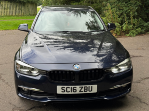 2016 BMW 3 Series 2.0 320d Luxury Saloon 4dr Diesel Manual Euro 6 (s/s) (190 Ps) in Blue — image 2