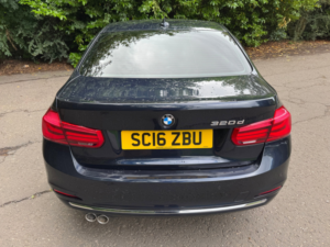 2016 BMW 3 Series 2.0 320d Luxury Saloon 4dr Diesel Manual Euro 6 (s/s) (190 Ps) in Blue — image 5