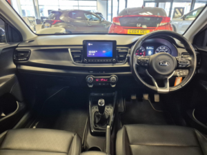 2021 Kia Rio 1.0 T-Gdi Mhev 3 Hatchback 5dr Petrol Hybrid Manual Euro 6 (s/s) (118 Bhp) in Black — image 3