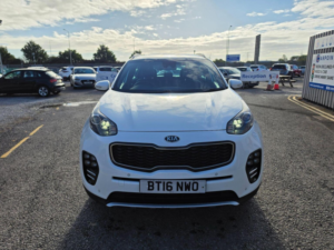 2016 Kia Sportage 1.6 T-Gdi Gt-Line AWD Euro 6 5dr in White — image 2