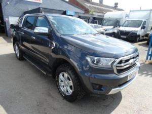 2022 Ford Ranger 2.0 Ecoblue Limited Auto 4WD Euro 6 (s/s) 4dr in Grey — image 3