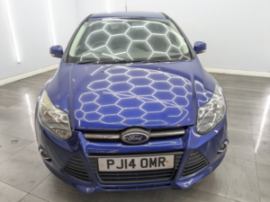 2014 Ford Focus 1.6 Tdci Zetec Hatchback 5dr Diesel Manual Euro 5 (s/s) (115 Ps) in Blue — image 3