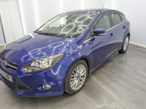 2014 Ford Focus 1.6 Tdci Zetec Hatchback 5dr Diesel Manual Euro 5 (s/s) (115 Ps) in Blue — image 4