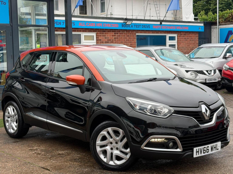 2016 Renault Captur 1.5 Dci Energy Dynamique Nav Euro 6 (s/s) 5dr in Black — image 1