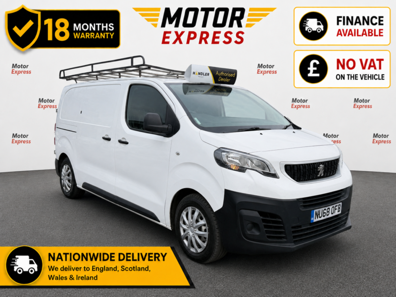 2018 Peugeot Expert 1.6 Bluehdi 1000 Professional in White — image 1