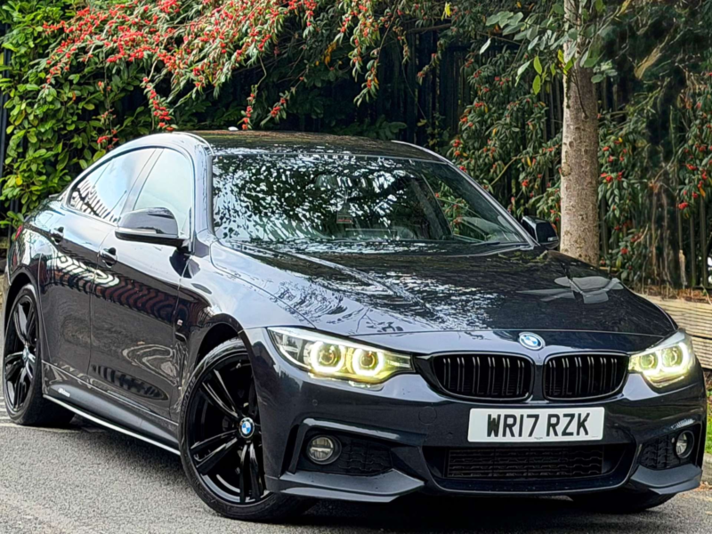 2017 BMW 4 Series Gran Coupe 2.0 420d M Sport Hatchback 5dr Diesel Auto Euro 6 (s/s) (190 Ps) in Black — image 1