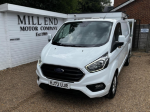 2022 Ford Transit Custom 2.0 300 Ecoblue Limited L2 H1 Euro 6 (s/s) 5dr in White — image 3
